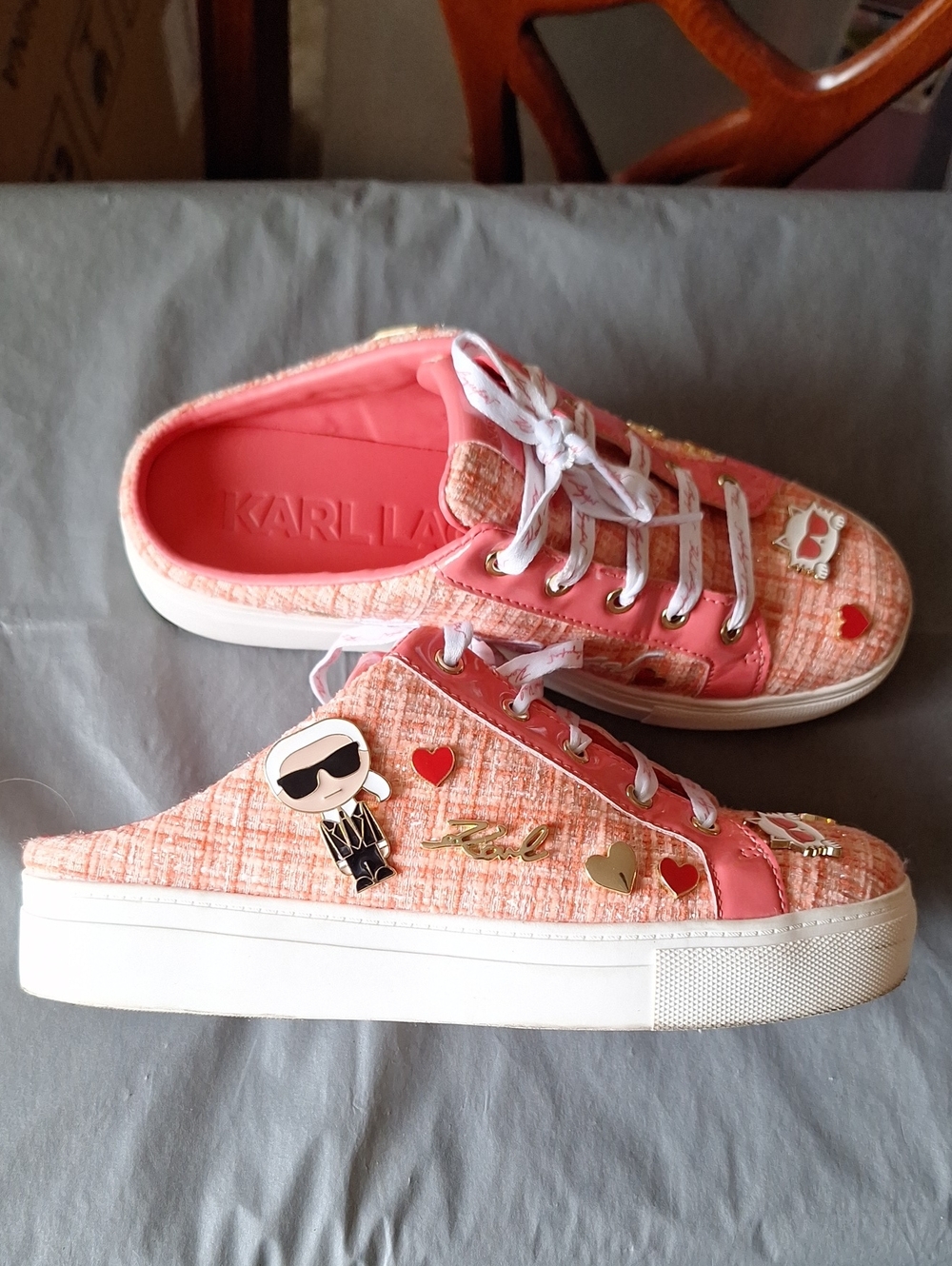Karl Lagerfeid Paris Cambria W/Size 7 1/2
